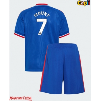 Manchester United Mason Mount #7 Echipament de Fotbal Replică 2026-27 Copii Deplasare (+ Șorturi)